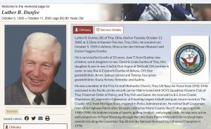 Founding Member Luther B Dunfee